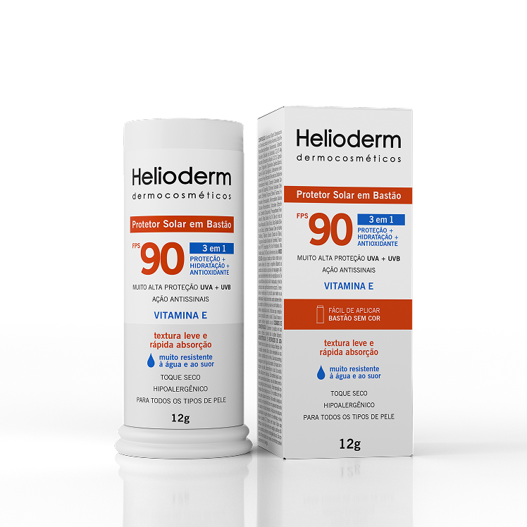 Helioderm Bastão Facial FPS 90