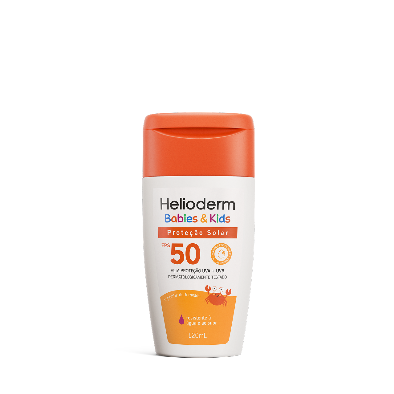 Helioderm Loção FPS 50 - Kids 120ml