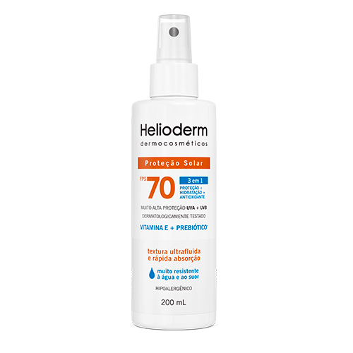Helioderm Spray FPS 70 - Adulto 200ml